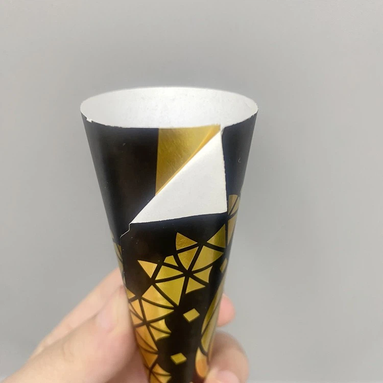 Custom Ice Cream Paper Cone sleeve (2)